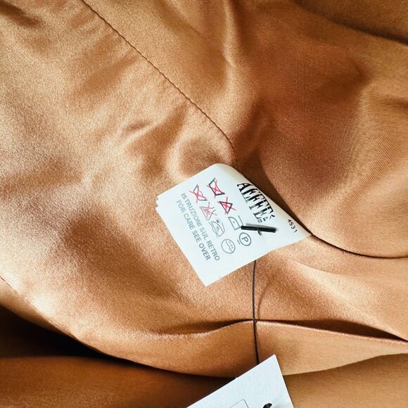 LIKE NEW JEAN PAUL GAULTIER FEMME VIRGIN WOOL LEATHER CUT OUT EVENING JACKET - Picture 11 of 12